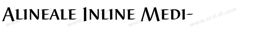 Alineale Inline Medi字体转换